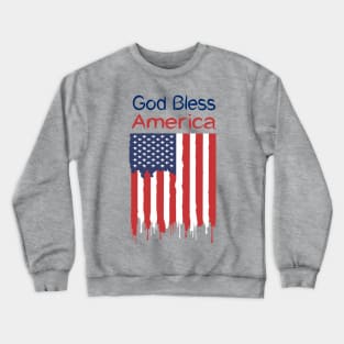 God Bless America Crewneck Sweatshirt